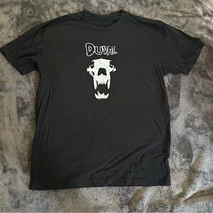 Duval Graphic Skull T-Shirt – Black – Short Sleeve